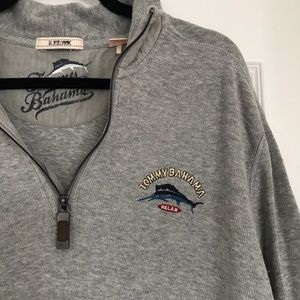 Tommy Bahama Mens Quarter Zip